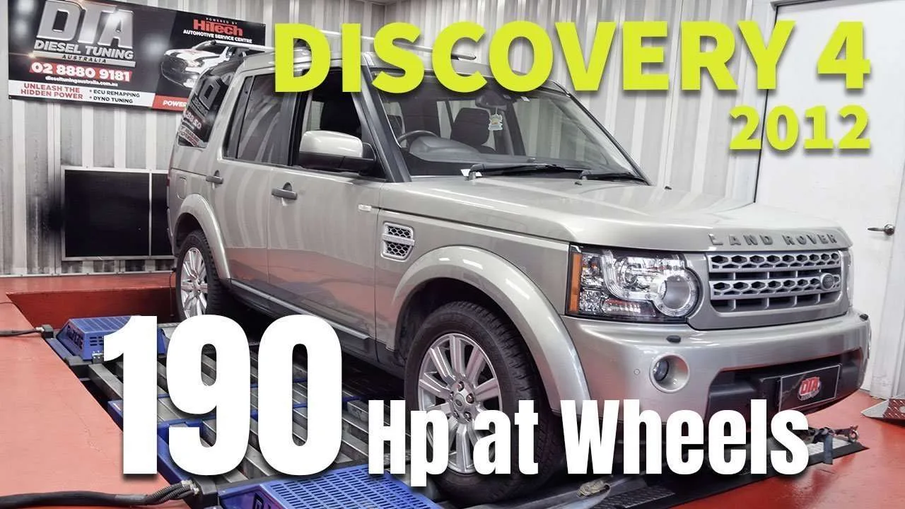 Land Rover Discovery 4 SDV6 2012 on the dyno — Diesel Tuning Australia