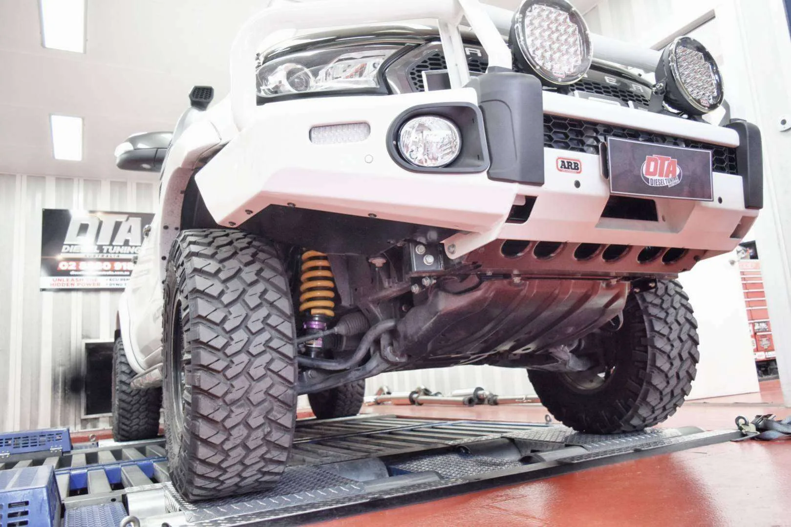 Ford Ranger 3.2 ECU remap — custom calibration result