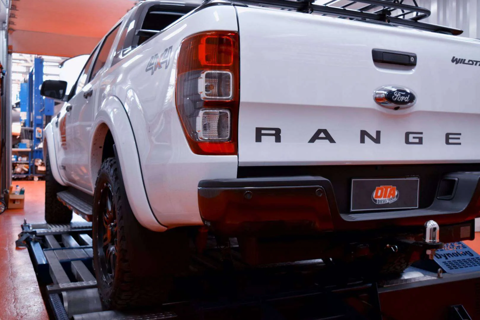 Ranger 3.2 2016 auto ECU remap dyno result