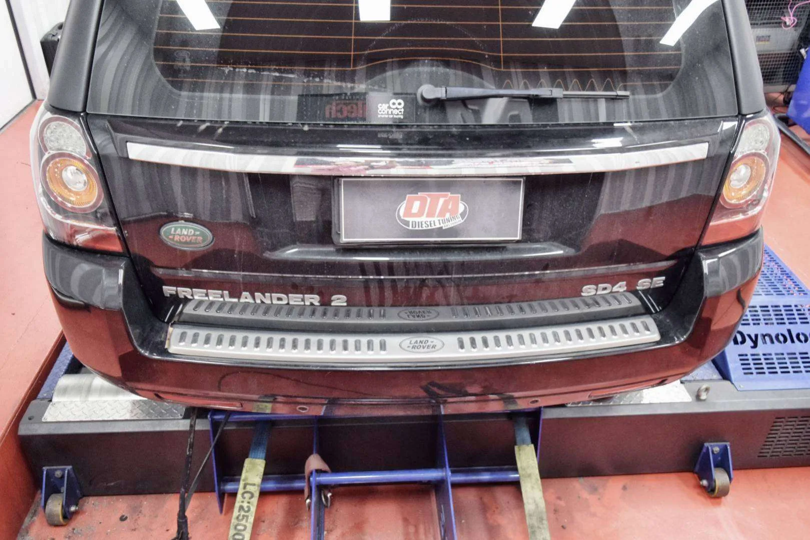 Freelander 2 SD4 dyno graph — ECU remap power curve