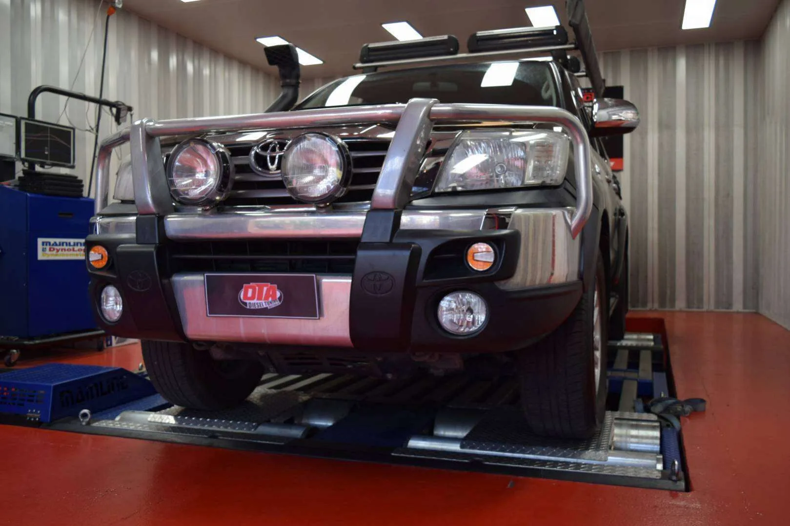 Toyota Hilux 3.0L 2012 auto on the dyno — Diesel Tuning Australia