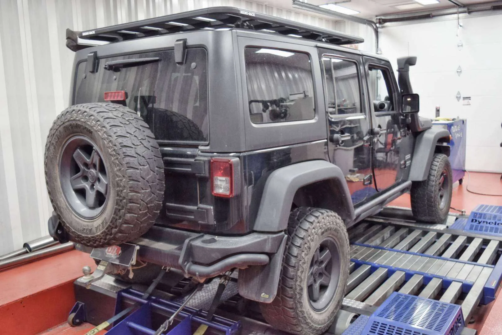 Jeep Wrangler 2.8 auto remap — ECU calibration result