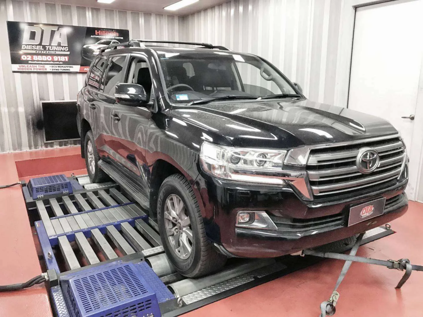 LandCruiser 200 2017 ECU remap — before and after figures