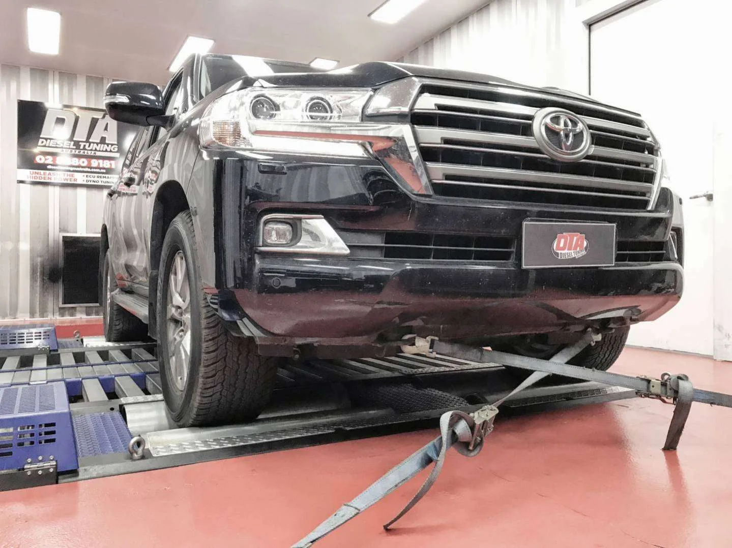 Toyota LandCruiser 2017 4.5L dyno tuning