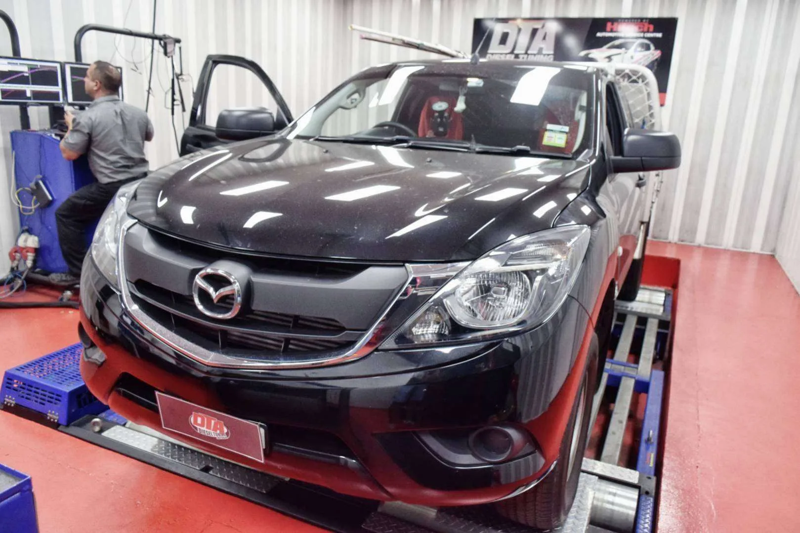 Mazda BT-50 3.2 2016 on the dyno — Diesel Tuning Australia