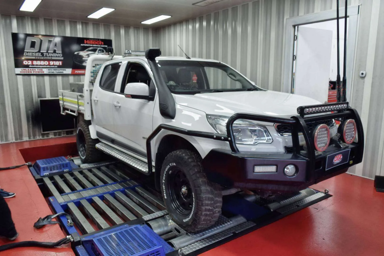 Holden Colorado 2.8 CDTI 2014 manual on the dyno — Diesel Tuning Australia