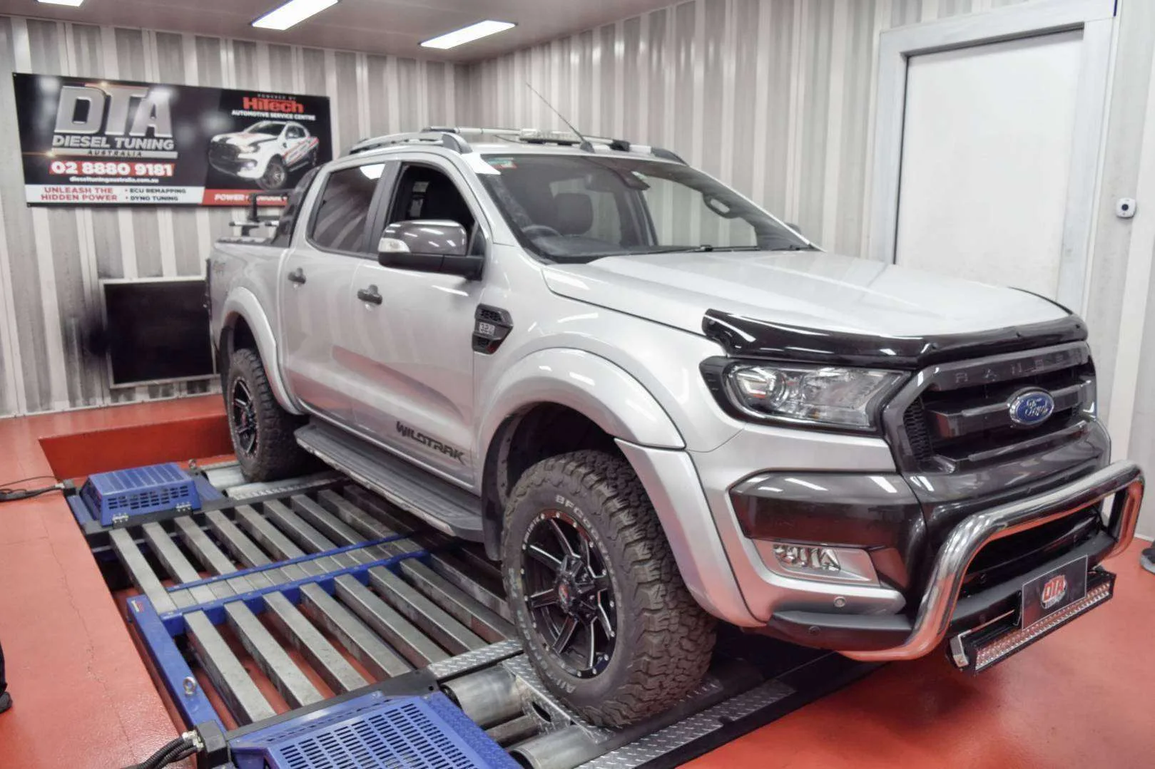 Ranger 2017 Wildtrak ECU remap — auto dyno before and after