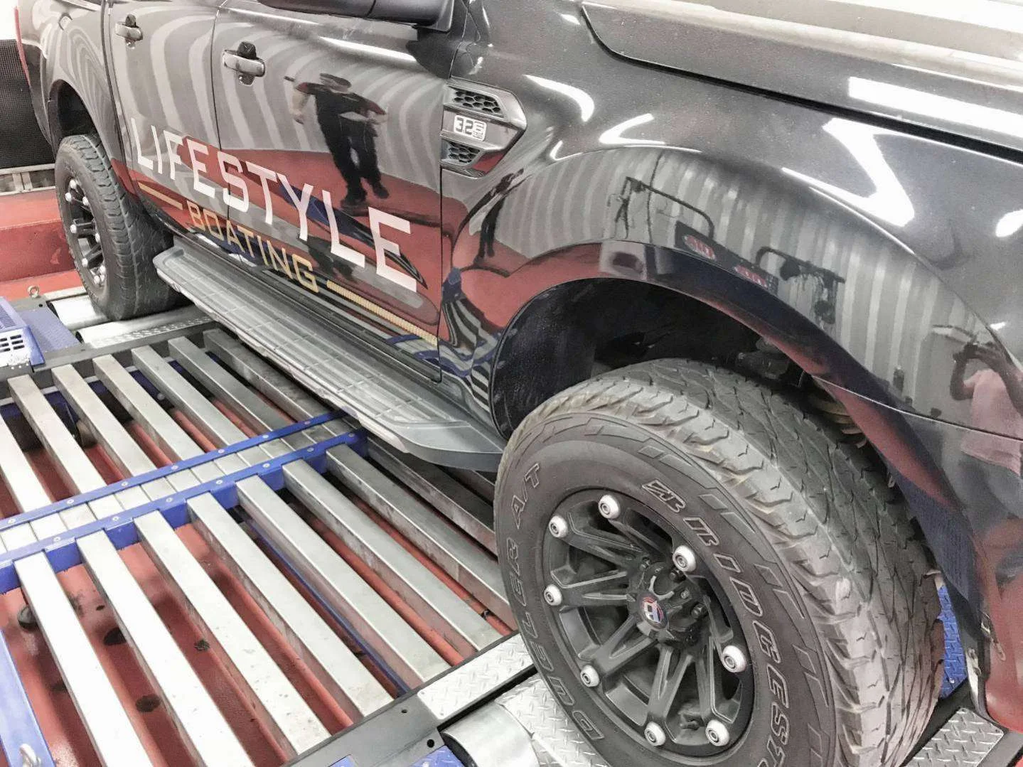 Ford Ranger 3.2 2015 auto on the dyno — Diesel Tuning Australia