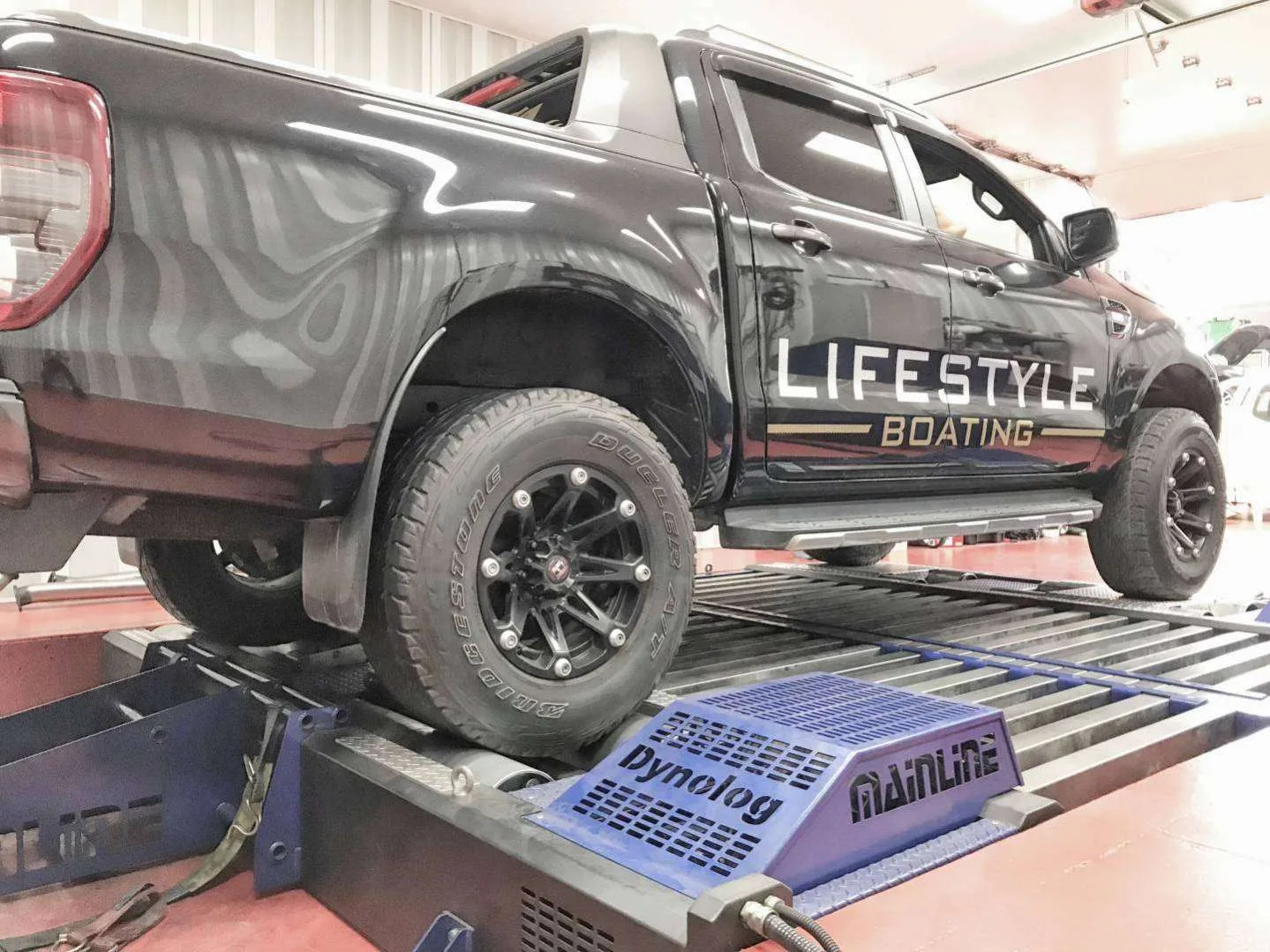 Ranger 3.2 2015 dyno graph — ECU remap power curve
