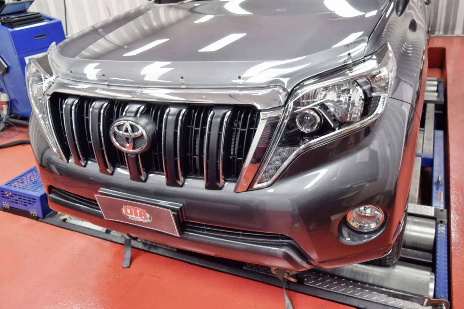 Prado 2.8 2017 ECU remap — before and after figures