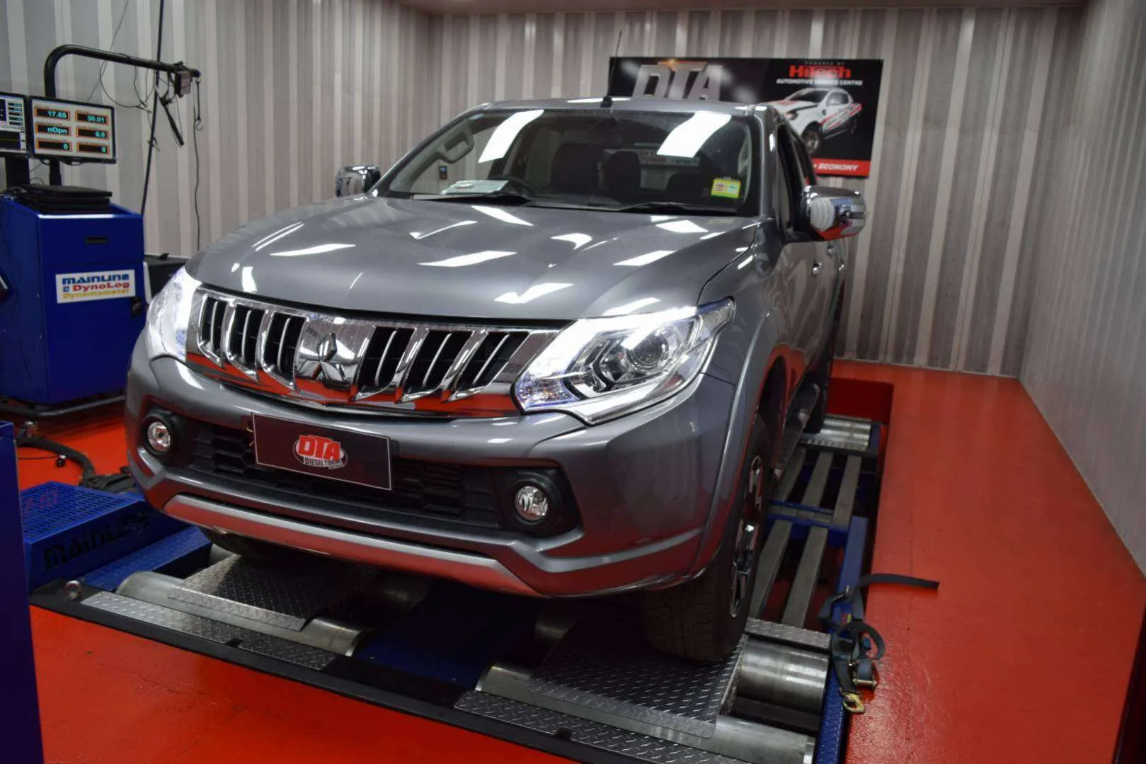 Mitsubishi Triton 2.4L 2015 on the dyno — Diesel Tuning Australia