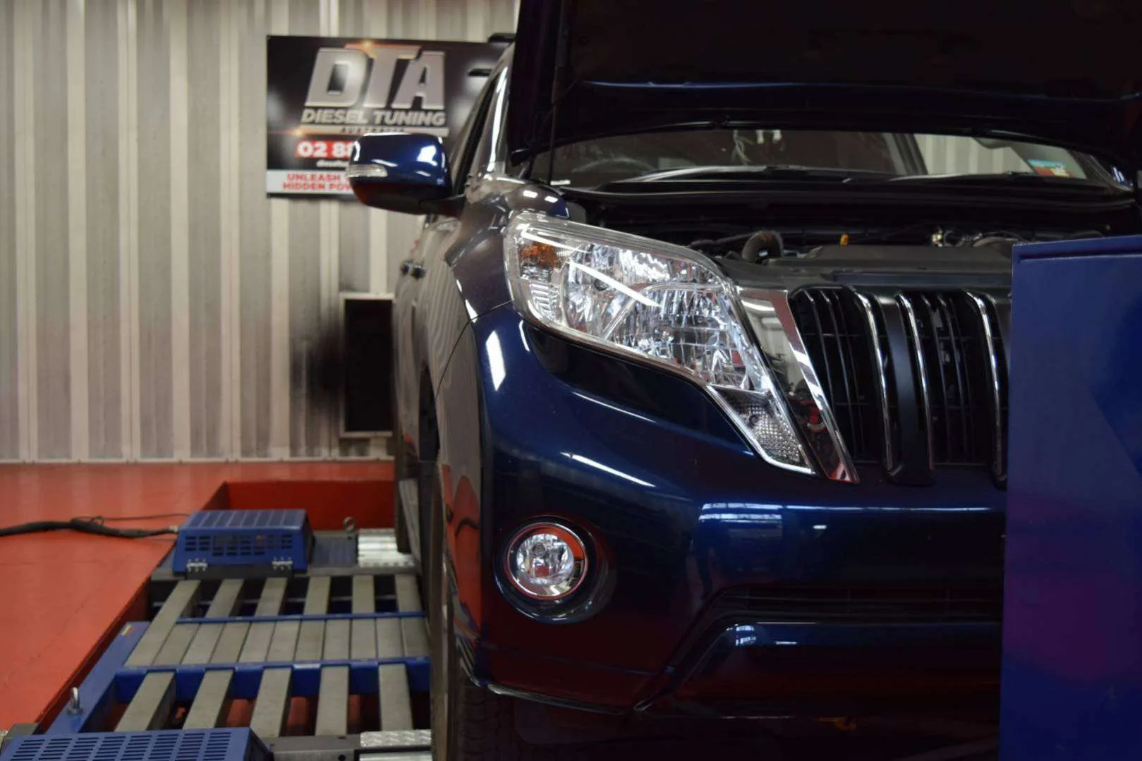 Prado 150 3.0L 2014 ECU remap dyno result
