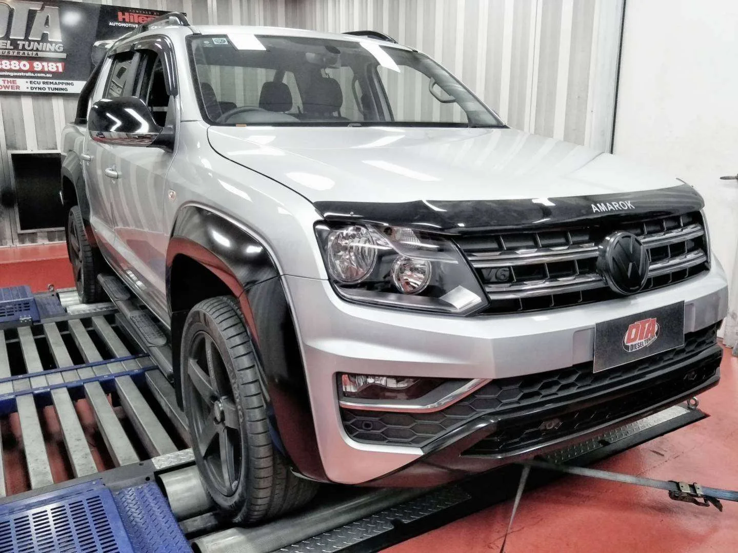 VW Amarok V6 3.0L 2017 on the dyno — Diesel Tuning Australia