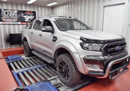 Ford Ranger 2017 automatic on the Sydney dyno — ECU remap