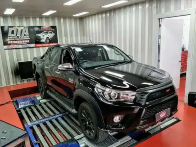 Toyota Hilux on the Diesel Tuning Australia dyno