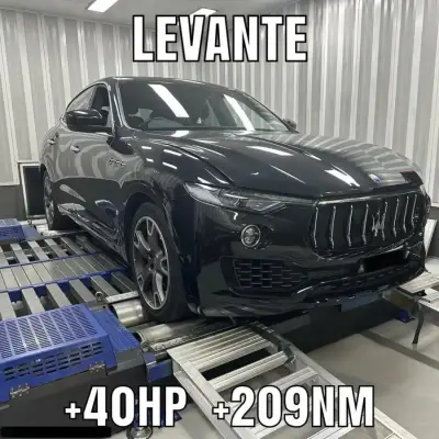 Maserati Levante — +40HP +209NM dyno result at Diesel Tuning Australia
