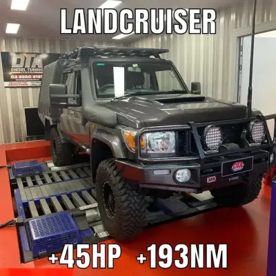 Ford Ranger 2020 — +34HP +129NM dyno result at Diesel Tuning Australia