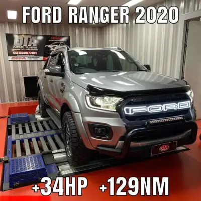 RAM 1500 — +61HP +85NM dyno result at Diesel Tuning Australia