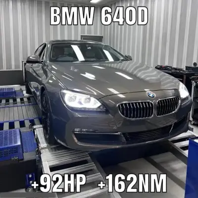BMW 640D — +92HP +162NM dyno result at Diesel Tuning Australia