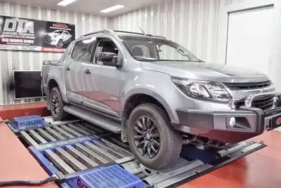 Holden Colorado 2.8 ECU remap dyno run