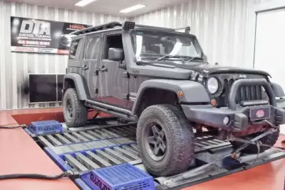 Jeep Wrangler 2.8L ECU remap — Jeep Wrangler 2.8 ECU remap dyno test